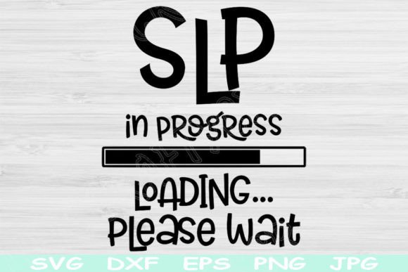 A Designer's Look at the SLP Loading Please Wait SVG