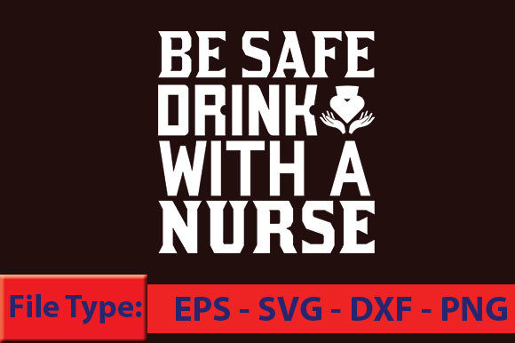 From File to Fabric: A Designer's Look at the 'Be Safe Drink' Nurse Embroidery