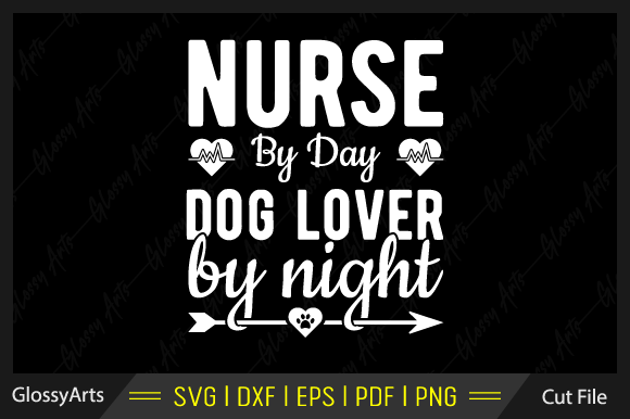 From SVG to Stitches: Evaluating a Nurse & Dog Lover Design