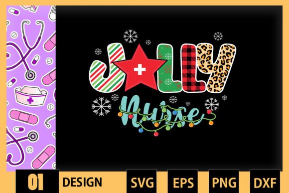 Jolly Nurse Christmas Lights Embroidery Design Review