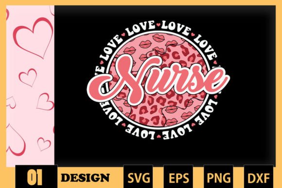 Nurse Leopard Heart Valentine: Embroidery Design Review